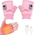 Rechargeable Heated Fingerless GlovesRechargeable Heated Fingerless Gloves
