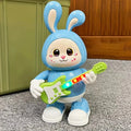 Musical Dancing Bunny Toy with Guitar, Lights & Music for Kids