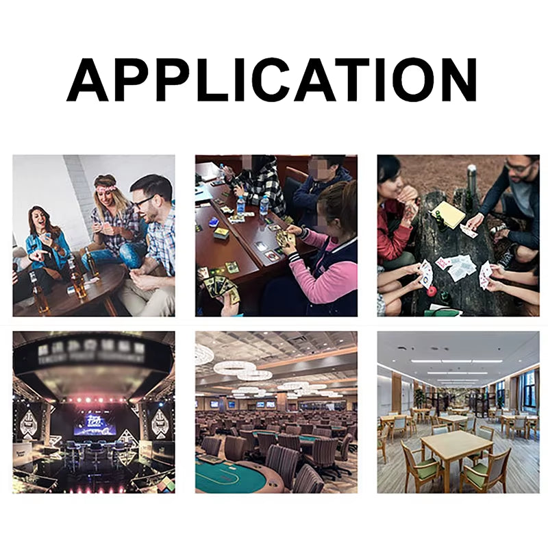 Automatic Playing Card Shuffler & Dealer Machine with OLED Display, 5200mAh Rechargeable Battery